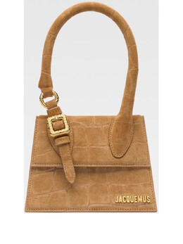 Сумка-тоут Jacquemus Le Chiquito Moyen Boucle, нейтральный 233ba3273243 | нейтральные цвета