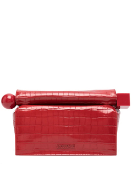 Клатч Jacquemus La Pochette Rond, красный 233ba3564301470 | красный