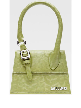 Сумка-тоут Jacquemus Le Chiquito Moyen Boucle, зеленый 233ba3273235 | зеленый