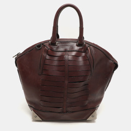 Alexander Wang Burgundy Leather Emile Satchel 1157924
