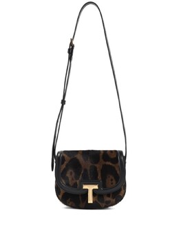 Tom Ford сумка-тоут с логотипом T, коричневый l1841fca050x | коричневый