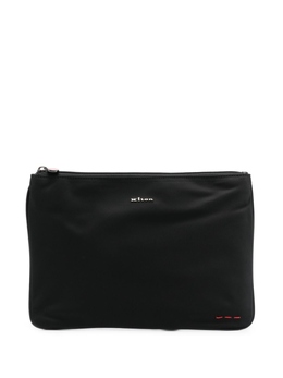 Kiton клатч с логотипом, черный uba0059n0122101001 | черный