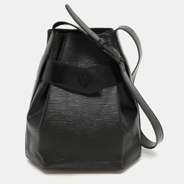 Louis Vuitton Black Epi Leather Sac D'Epaule PM Bag 1157456