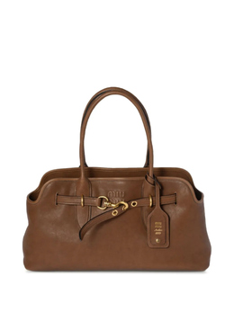 Miu Miu сумка на плечо Aventure, коричневый 5bg310vooo2bbl | коричневый