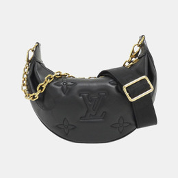 Louis Vuitton Black Leather Bubblegram Over the Moon Shoulder Bag 1157374