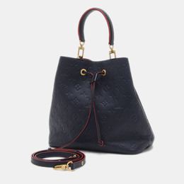 Louis Vuitton Marine Rouge Monogram Empreinte Leather Neonoe Shoulder Bag 1157393