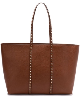 Valentino Garavani сумка-тоут Rockstud, коричневый 6w2b0r04vsf | коричневый