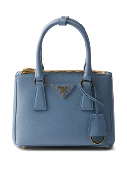 Prada мини-сумка Galleria из сафьяновой кожи, синий 1ba906veomnzv | синий