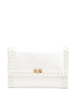 Anya Hindmarch клатч Valorie, белый 197489 | белый