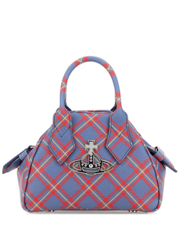 Миниатюрная сумка Yasmine из синтетической кожи с принтом Vivienne Westwood, синий 5c010006ws0022 | синий