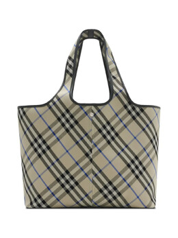 Сумка-тоут Burberry среднего размера в клетку, нейтральный 8105768 | нейтральные цвета