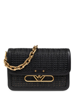 Сумка через плечо с логотипом Emporio Armani, черный ew001922af15873 | черный