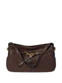 Сумка через плечо Miu Miu Aventure, коричневый 5bc181vooo2bbl | коричневый