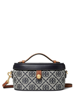 Сумка-шоппер с монограммой Tory Burch, синий 165010 | синий