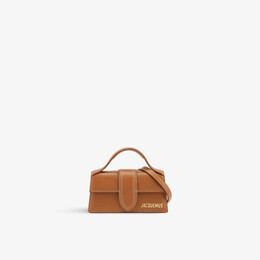 Кожаная сумка через плечо Le Bambino Jacquemus, коричневый r04182097 | light brown 2