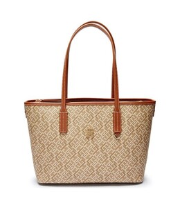Сумка шоппер Tommy Hilfiger с принтом, бежевый th252w00001676200os | beige