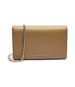 Сумка-мессенджер кожаная Michael Kors, бежевый mk251w00000929700os | beige
