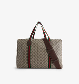 Gg- большая дорожная сумка из пропитанного холста с монограммой Gucci, мультиколор r04420847 | b.eb/n.ace/vrv/n.ace