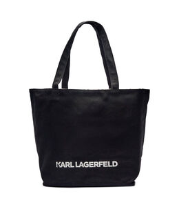 Сумка-шоппер Karl Lagerfeld двухсторонняя, черный kl251w00012208700os | nero