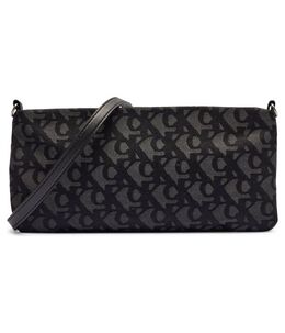 Сумка-клатч Calvin Klein текстильная с принтом, серый cj252w000020c6400os | nero