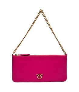 Сумка кожаная Pinko горизонтальная, фуксия pi251w00000992000os | fuxia