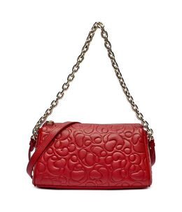 Сумка женская Tous с тиснением и цепочкой, красный us252w00005303000os | rosso
