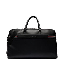 Сумка большая Tommy Hilfiger из экокожи с логотипом бренда, черный th245m000138d1200os | nero