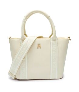 Сумка тоут Tommy Hilfiger с монограммой, бежевый th252w000018h9400os | beige