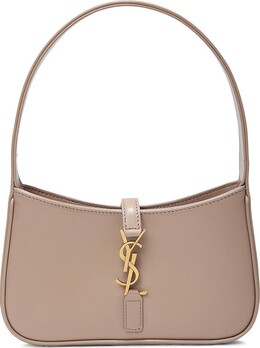 Сумка Saint Laurent Le 5 À 7 Mini Hobo Bag Rosy Sand, загар 710318 2r20w 2738 | tan