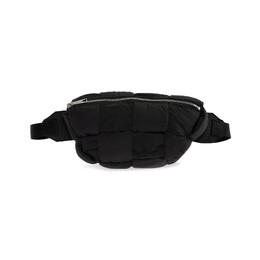 Поясная сумка Bottega Veneta Cassette, цвет Черный/Серебристый 755870 vb085 8803 | black/silver