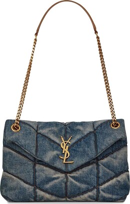 Сумка Saint Laurent Puffer Small Bag Rodeo Blue, синий 577476 2pt67 4575 | blue