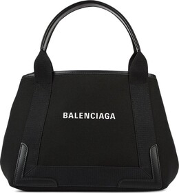 Сумка Balenciaga Xs Cabas Tote Bag Natrual/Black, кремовый 390346 2hh3n 9260 | cream