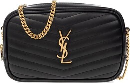 Сумка через плечо Saint Laurent Lou Mini 'Black', черный 748849 dv701 1000 | black