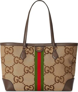 Сумка Gucci Ophidia Jumbo GG Medium Tote Camel/Ebony, коричневый 631685 ukmdg 2570 | brown