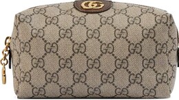 Сумка Gucci GG Supreme Canvas Ophidia Cosmetic Case Beige/New Acero, загар 548393 k5i5g 8358 | tan