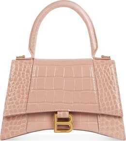 Сумка Balenciaga Small Hourglass Top Handle Bag Nude/Beige, кремовый 593546 1lrgm 6310 | cream