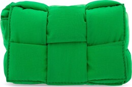 Сумка Bottega Veneta Candy Cassette Nylon Bag Parakeet, зеленый 691018 vb081 3724 | green