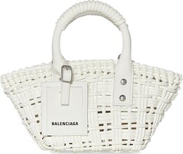 Сумка Balenciaga Bistro XXS Basket With Strap Optic White, белый 678028 2ie3y 9000 | white