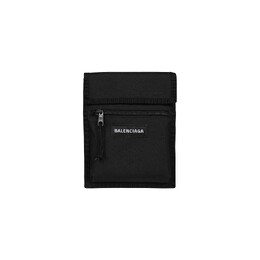 Нейлоновая сумка через плечо Balenciaga Explorer, цвет Черный 655982 2jmjx 1000 | black
