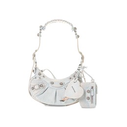 Сумка через плечо Balenciaga Le Cagole, бледно-голубая 671309 2aabv 4651 | pale blue