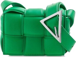 Сумка Bottega Veneta Padded Candy Cassette Shoulder Bag Parakeet/Silver, зеленый 716648 vcqr1 3724 | green