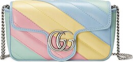 Сумка Gucci GG Marmont Super Mini Bag Multicolored Pastel 476433 dtdxp 3967 | multi-color