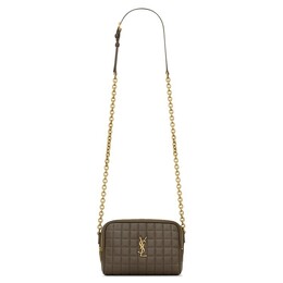 Сумка через плечо Saint Laurent Cassandre Matelassé Carré Mini Camera Bag, цвет Light Musk 764809 aabvp 3212 | light musk