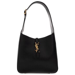Сумка через плечо Saint Laurent Le 5 A 7 Supple Hobo Bag, черный 713938 aaauq 1000 | black