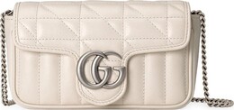 Сумка Gucci GG Marmont Super Mini Bag White, белый 476433 dtd5n 9022 | white