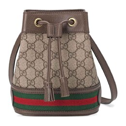 Сумка Gucci Ophidia Mini Bucket, коричневый 550620 96i3b 8745 | brown