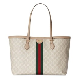 Сумка-тоут Gucci Love Parade Ophidia Medium GG, кремовый 631685 uulag 9682 | cream