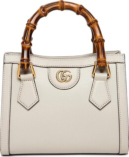 Сумка Gucci Diana Mini Tote Bag White/Orange Fluo, белый 655661 17qdt 9060 | white