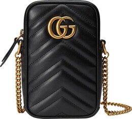 Сумка Gucci GG Marmont Mini Bag Black, черный 598597 dtdct 1000 | black