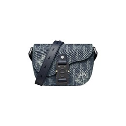 Клатч-седло Christian Dior x Denim Tears с ремешком, синий 2adca435ddo h560 | blue
